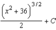 <strong>Find the indefinite integral by making the substitution . </strong> A) B) C) D) E)