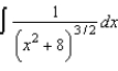Find the indefinite integral.  