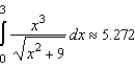 <strong>Evaluate the integral using the integration limits. Round your answer to three decimal places.</strong> A) B) C) D) E)