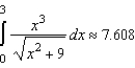 <strong>Evaluate the integral using the integration limits. Round your answer to three decimal places.</strong> A) B) C) D) E)