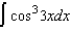 Find the indefinite integral.  