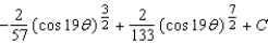<strong>Find the indefinite integral. </strong> A) B) C) D) E)