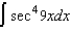 Find the indefinite integral.  