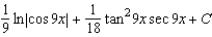 <strong>Find the indefinite integral. </strong> A) B) C) D) E)