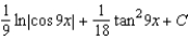 <strong>Find the indefinite integral. </strong> A) B) C) D) E)