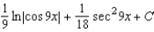 <strong>Find the indefinite integral. </strong> A) B) C) D) E)