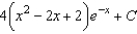 <strong>Find the indefinite integral. </strong> A) B) C) D) E)