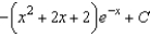 <strong>Find the indefinite integral. </strong> A) B) C) D) E)