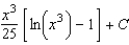 <strong>Find the indefinite integral. </strong> A) B) C) D) E)