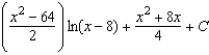 <strong>Find the indefinite integral. </strong> A) B) C) D) E)