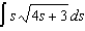 Find the indefinite integral.  
