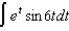 Find the indefinite integral.  