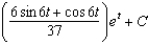 <strong>Find the indefinite integral. </strong> A) B) C) D) E)