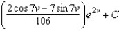 <strong>Find the indefinite integral. </strong> A) B) C) D) E)