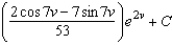 <strong>Find the indefinite integral. </strong> A) B) C) D) E)