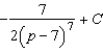 <strong>Find the indefinite integral.  </strong> A)   B)   C)   D)   E)   <div style=padding-top: 35px> 