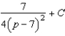 <strong>Find the indefinite integral.  </strong> A)   B)   C)   D)   E)   <div style=padding-top: 35px> 