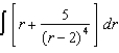 Find the indefinite integral.  