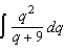 Find the indefinite integral.  
