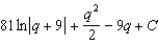 <strong>Find the indefinite integral.  </strong> A)   B)   C)   D)   E)   <div style=padding-top: 35px> 