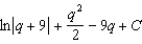 <strong>Find the indefinite integral.  </strong> A)   B)   C)   D)   E)   <div style=padding-top: 35px> 
