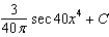 <strong>Find the indefinite integral   .</strong> A)   B)   C)   D)   E)   <div style=padding-top: 35px> 