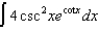 Find the indefinite integral   .