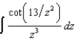 Find the indefinite integral.  