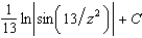 <strong>Find the indefinite integral.  </strong> A)   B)   C)   D)   E)   <div style=padding-top: 35px> 