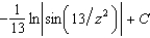 <strong>Find the indefinite integral.  </strong> A)   B)   C)   D)   E)   <div style=padding-top: 35px> 