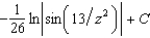 <strong>Find the indefinite integral.  </strong> A)   B)   C)   D)   E)   <div style=padding-top: 35px> 