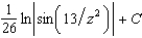 <strong>Find the indefinite integral.  </strong> A)   B)   C)   D)   E)   <div style=padding-top: 35px> 