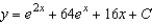 <strong>Solve the differential equation   .</strong> A)   B)   C)   D)   E)   <div style=padding-top: 35px> 