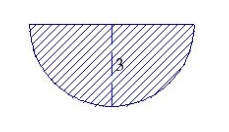 Find the fluid force on the vertical side of the tank, where the dimensions are given in feet. Assume that the tank is full of water. Note: The density of water is 62.4 lbs per cubic foot.  