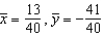 <strong>Find the center of mass of the given system of point masses. </strong> A) B) C) D) E)