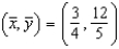 <strong>Find for the lamina of uniform density bounded by the graphs of the equations .</strong> A) B) C) D) E)