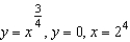 Find M<sub>x</sub>, M<sub>y</sub>, and   for the lamina of uniform density   bounded by the graphs of the equations   .