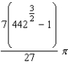 <strong>Find the area of the surface generated by revolving the curve about the x-axis. .</strong> A) B) C) D) E)