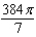 <strong>Use the shell method to set up and evaluate the integral that gives the volume of the solid generated by revolving the plane region about the y-axis. </strong> A) B) C) D) E)