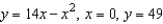 Use the shell method to set up and evaluate the integral that gives the volume of the solid generated by revolving the plane region about the y-axis.  