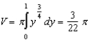 <strong>Set up and evaluate the integral that gives the volume of the solid formed by revolving the region bounded by , and about the -axis.</strong> A) B) C) D) E)
