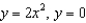 Find the volume of the solid generated by revolving the region bounded by the graphs of the equations   , and   about the line   .
