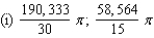 <strong>Find the volume of the solid generated by revolving the region bounded by the graphs of the equations about the given lines. </strong> A) B) C) D) E)