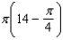 <strong>Find the volume of the solid generated by revolving the region bounded by the graphs of the equations about the line . </strong> A) B) C) D) E)
