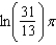 <strong>Find the volume of the solid generated by revolving the region bounded by the graphs of the equations about the -axis. </strong> A) B) C) D) E)