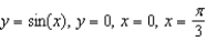 Find the volume of the solid generated by revolving the region bounded by the graphs of the equations about the   -axis. Verify your results using the integration capabilities of a graphing utility.  