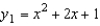 Set up the definite integral that gives the area of the region bounded by the graph of   and   .  