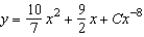 <strong>Solve the first order linear differential equation. </strong> A) B) C) D) E)