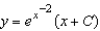 <strong>Solve the first order linear differential equation. </strong> A) B) C) D) E)