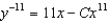 <strong>Solve the Bernoulli differential equation .</strong> A) B) C) D) E)